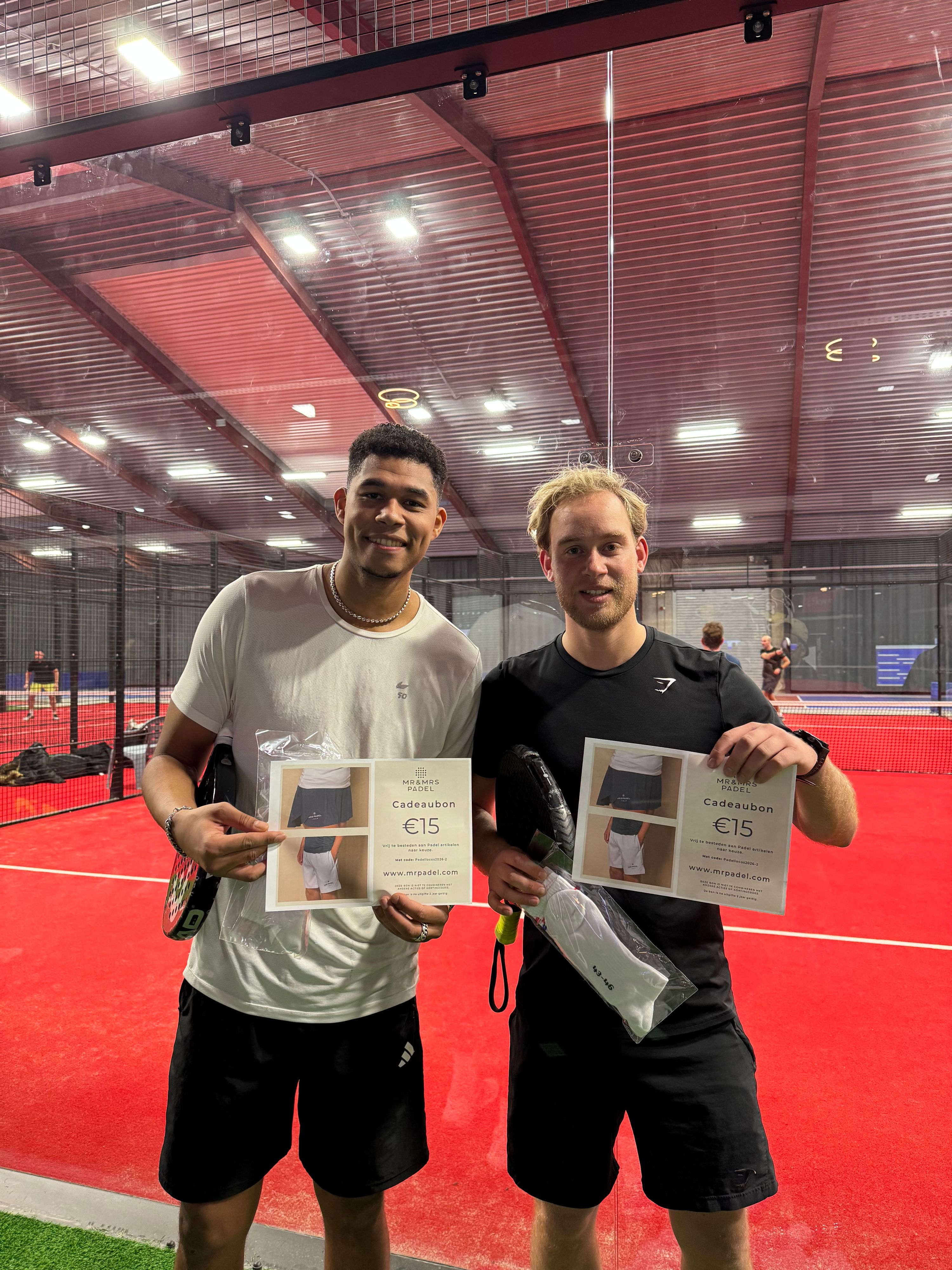 Patrick & Victor — toernooi winnaar